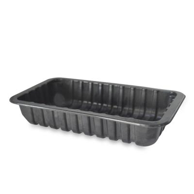 China Disposable Disposable Plastic Fresh Fruit/Vegetable/Meat Tray Customized Fresh Food Packaging Container Wholesale for sale