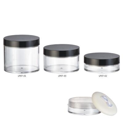 China LP07 170ml.85ml.50ml Cosmetic Loose Powder Cosmetic Jars for sale