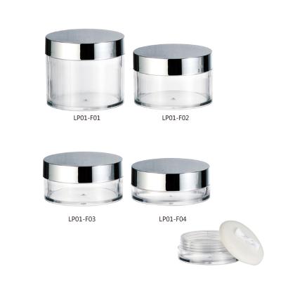 China LP01-F01~04 Cosmetic Loose Powder Cosmetic Jars 50ml.30ml.20ml.10ml for sale