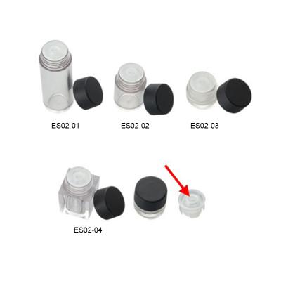 China ES02-01~04 Cosmetic Eyeshadow Case (Single Hole) 20ml.10ml.5ml for sale