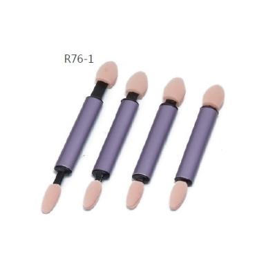 China Smudge Brush Metal Tube Eyeshadow Sponge Smudge for sale