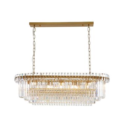 China Indoor Lobby Crystal Modern Chandelier Custom Made Modern Decorative Luxury Design Villa Chandelier for sale