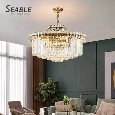 China Home Villa Crystal Ceiling Modern Decorative Indoor Cafe Contemporary Style Luxury Chandelier for sale