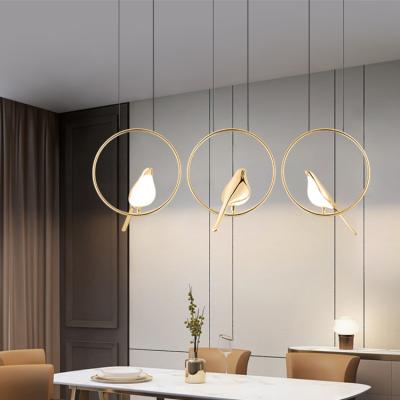 China Contemporary Indoor Aluminum Acrylic Gold Modern LED Black LED Modern Hot Sale Chandelier Light for sale