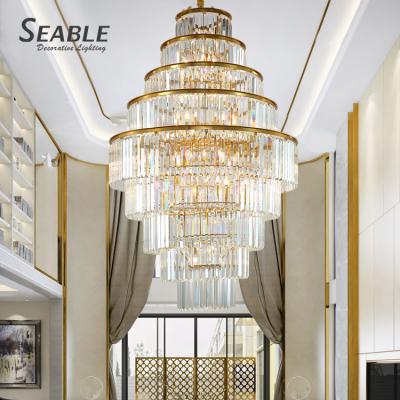 China Home Metal Crystal Chandelier Luxury Modern Contemporary Style Interior Decor Villa Hotel for sale