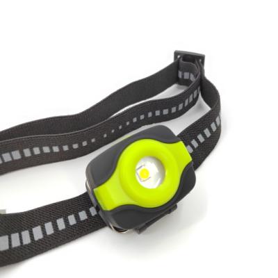 China Hot Selling Mini Small Usb Outdoors Head LED Black Green Light Camping Amazon Headlight for sale