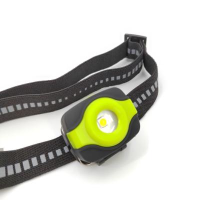 China Plastic Super Bright Induction Flashlight Rechargeable Waterproof Headlamp for sale