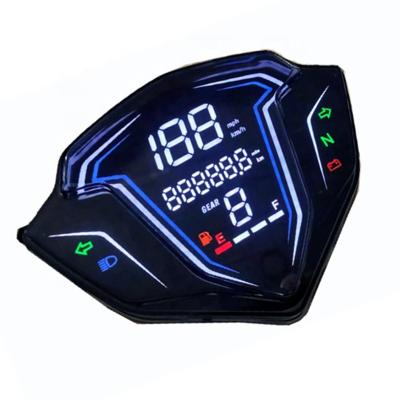 China Modified Motorcycle Parts 115FI Motorcycle Tachometer SRL FI115 Motorcycle Digital Kilometer for sale