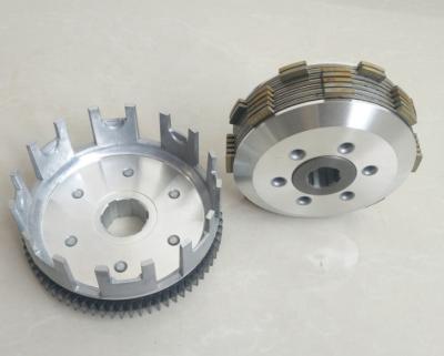 China Hot Selling Motorcycle Parts Motorcycle Parts CB250 Clutch Assy 7 Lining 6 Spring 70 Teeth for sale