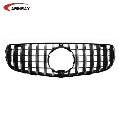 China ABS With Camera Hole Silver Front Chrome Grille GT R Grill For Mercedes Benz CGL X253 2016 2017 2018 for sale