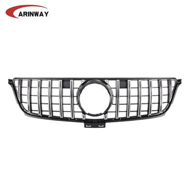 China ABS Silver Front Chrome Grill For Mercedes Benz W166 ML CLASS 2012 2013 2014 2015 GT R Grills for sale