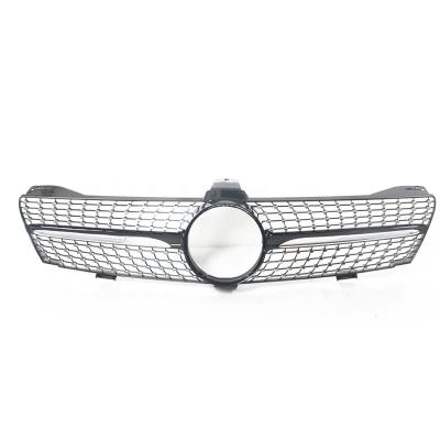 China ABS Front Grille For Mercedes Benz CLS W219 2005 2006 2007 Black Diamond Grille for sale