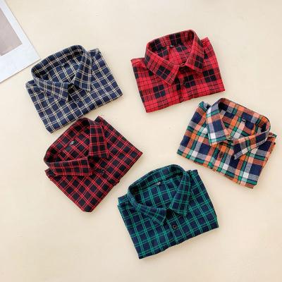 China Decoration for ladies high quality fashion multicolor detachable shirt faux plaid collar vintage for men for sale