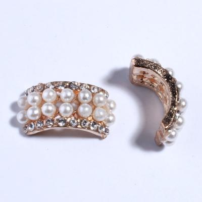 China 20Mm Jewelry Brooch Button Pearl Accessories For Women Girls D75-B25-E7 for sale