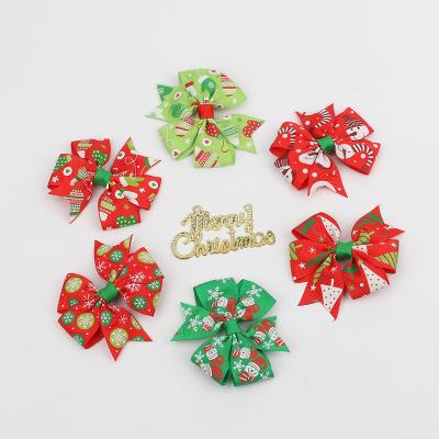 China Fashion Factory Sale Christmas Gifts Bow Party Hair Accessories For Kids for sale