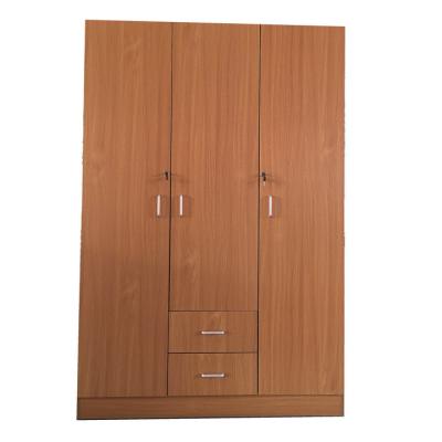 China Cheap Furniture 4 Door Room Cheap Bed Wardrobe With Mirror for sale