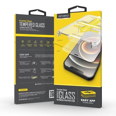 China Easy Installation Applicator Frame Tempered Glass 3 Pack Screen Protector For Iphone Xr zu verkaufen