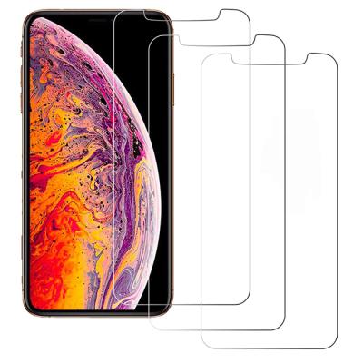 Chine 2.5d 9h tempered glass screen 3d glass for iphone x xr xs 0.33mm mobile glass screen protector à vendre