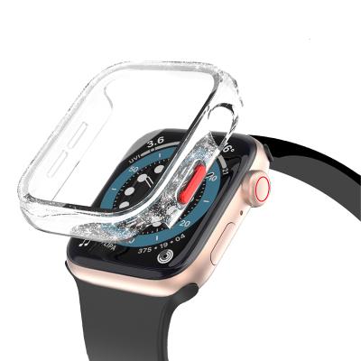 중국 premium case for apple watch bling case screen protector for apple smart watch case for apple watch serie 6 판매용