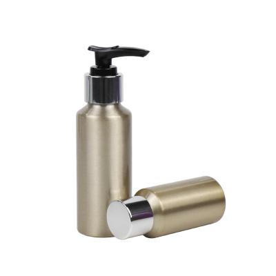 China Hot Sale Eco-friendly 50ml 100ml 150ml 200ml Aluminum Cosmetic Bottle Set For Shampoo Lotion for sale