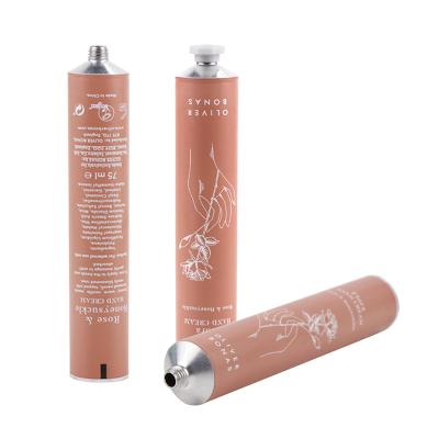 China 15mm 20mm 25mm Cosmetic Aluminum Soft Tube Of Eco - Friendly Body Lotion for sale