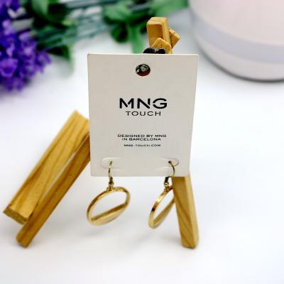 China Modern simple earring card holder earring card decoration card for sale