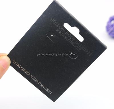 China Wholesale Anti-Counterfeit Cheap Plastic Custom Printed Earring Display Card for sale