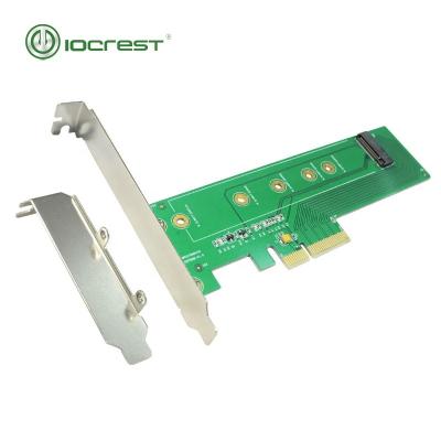 China IOCREST M.2 M.2 PCIe ngff nvme to PCIe 3.0 x4 adapter support 22110 2280 2260 2242 and 2230 mm full size 22110 for sale