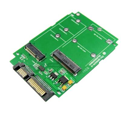 China IOCREST M.2 (NGFF) and mSATA SSD to SATA III Adapter 22x30 for sale