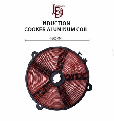 China For induction cooker round shape heating coil for induction cooker for sale