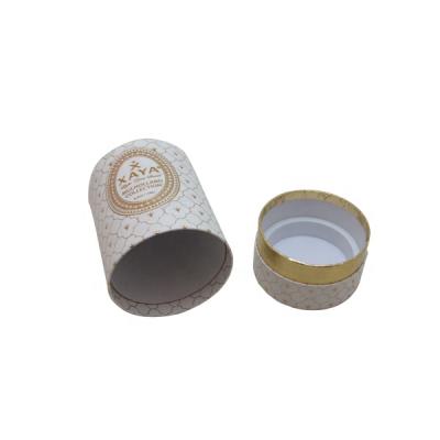 China Small Round Paper Gift Box Cardboard Perfume Template Recyclable Packaging Cylinder The Box Craft Box for sale