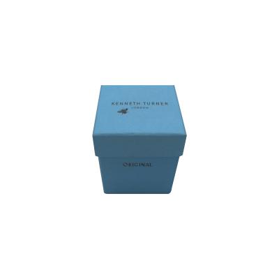 China Recyclable Gift Box Creative Rigid Gift Box Custom Packaging Small Blue Paper Gift Box for sale