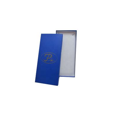 China Recyclable Wholesale Custom Plain Paper Cardboard Box For Tie Packaging for sale