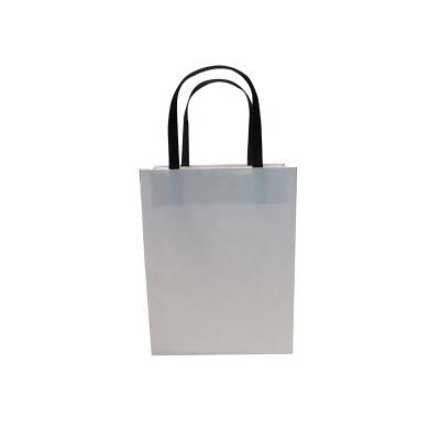 China Recyclable Customize White Kraft Paper Shopping Bag With Handle With Your Own Logo for sale