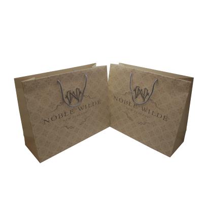 China Custom Recyclable Business Shopping Bag Garment Paper Packaging Reusable Shopping Bags for sale