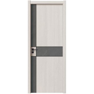 China Custom Factory Wholesale Modern Interior Color Matching Bedroom Wood Door Engineering for sale