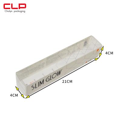 China China Recyclable Manufacturer CLP Good Price Slimming White Plastic Drinks PET Box for sale