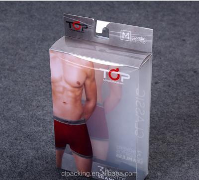 China Recyclable CLP Mans Clothing Box Packaging New Design Man Underwear Box for sale