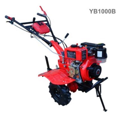 China Cultivate mini diesel engine power tiller for sale