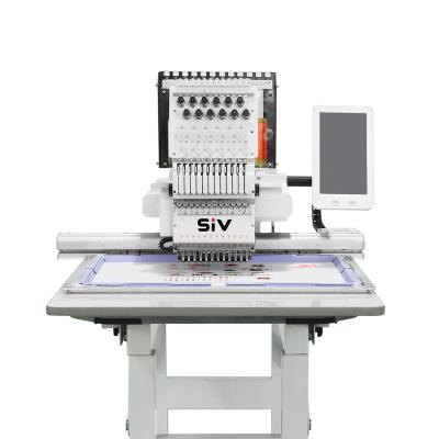 China Garment Shops Single Head Computer Embroidery Computer Sewing Machine High Speed ​​Embroidery Machine Single Head Machine for sale