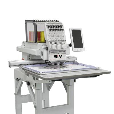 China Garment Shops Wholesale Computer Embroidery Machine One Flat Head Computerized Embroidery Sewing Machine for sale