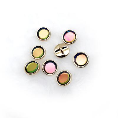 China 10MM CRYSTAL SHIRT BUTTON NEW STYLE viable MIRROR EFFECT for sale