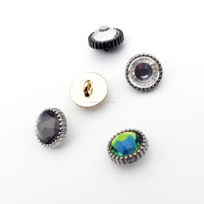 China 10MM MULTICOLORED SHINE CRYSTAL AND LEG BUTTONS NEW STYLE Viable FOR CLOTHING for sale