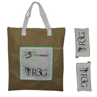 China Folding Eco Customized Promotional Foldable Shopping Bag for sale