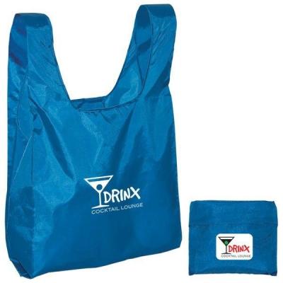 China 210D Polyester Handled Foldable Shopping Bag for sale