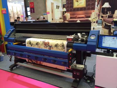 China Hoge Resolutie 3.2m de Oplosbare Printer van Eco met de Drukhoofd van Epson Dx7 Te koop