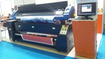 China Dx7 Heads Dye Sublimation Textile Printer 1.8m Print On Transfer Paper And Textile Directly for sale