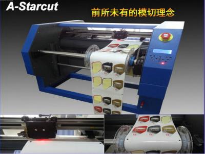 China Broodje om Etiketsnijmachine 610mm te rollen 24 SGS van In110V 220V Te koop