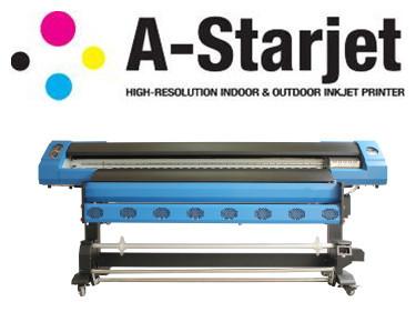 China 1440 DPI een Starjet 7702 Groot Formaat Oplosbare Printer met DX7 Hoofd Te koop