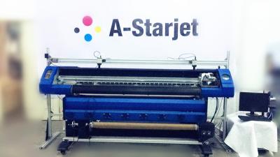 China Printer 77802, Drukmachine van Inkjet van de verbeterings 2de Generatie 1.8M Tweezijdige, DX7 Drukhoofd Te koop